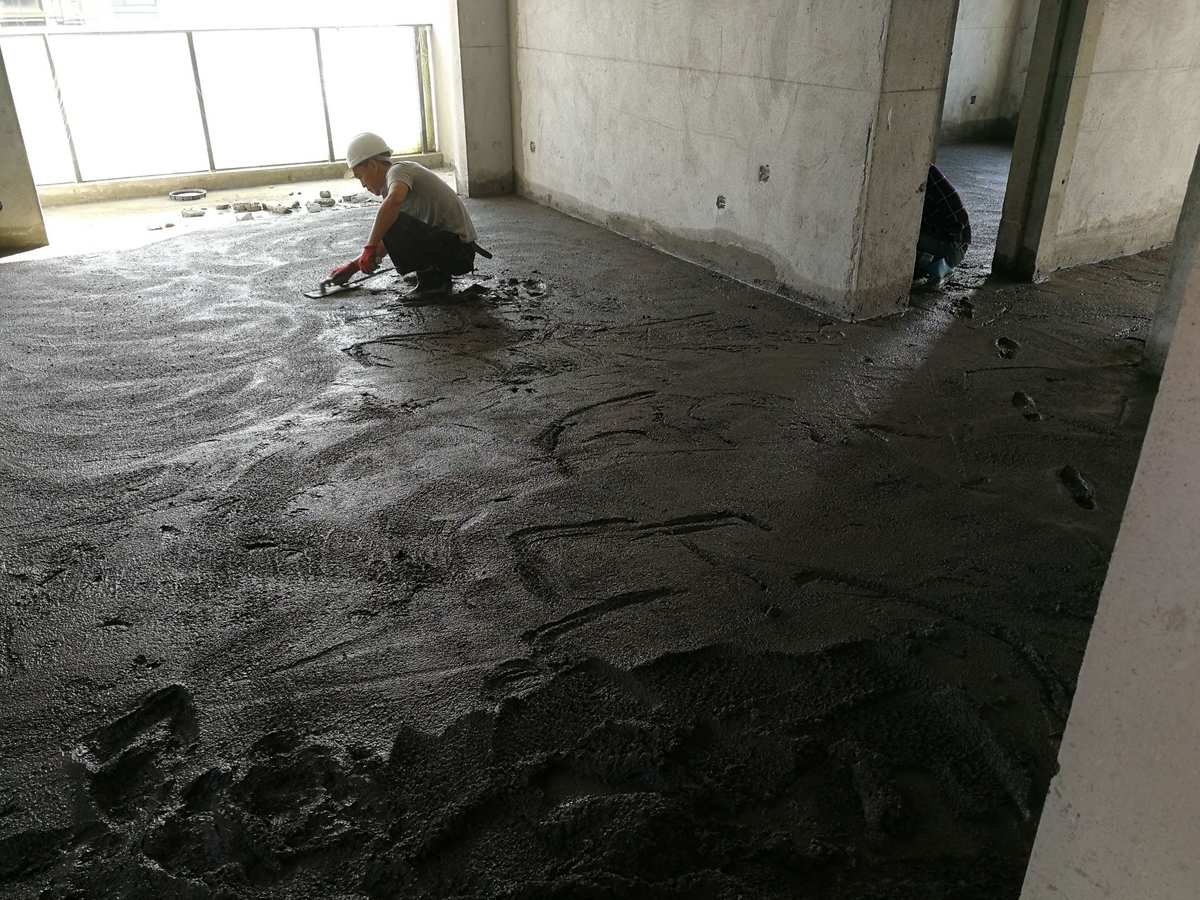 地面保温砂浆浇筑在装饰材料中的应用